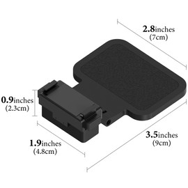 GEEKRIA Magnetischer Halterungsständer, kompatibel mit DJI Osmo Action 5 Pro, 4, 3 Action-Kamera, Desktop-Stabilisator-Halterungen, verstellbarer Griff, geeignet für Schreibtisch, Outdoor, Auto-Shoot