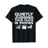 Funny Movie Lover Art For Men Women Movie Critic Film