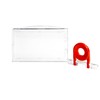 10 x Karteo Hard Plastic Pocket Wallet Identity ID Card