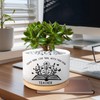 WSLCHOVE Teacher Appreciation Gifts, Ceramic Plant Pot for Succulent, Flower