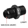 6AN - Adaptador de montaje de tubería macho a 1/4