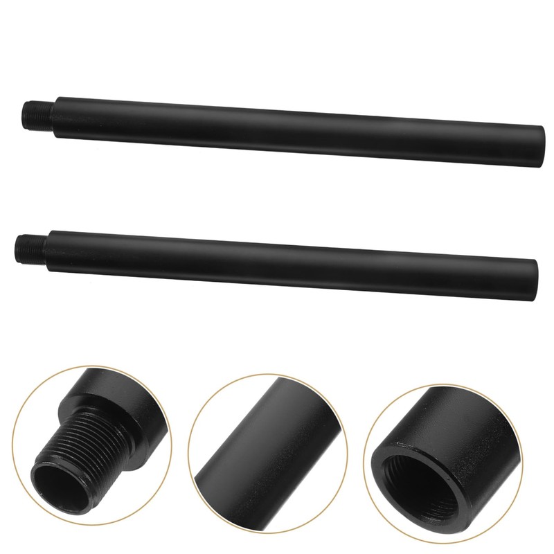 KOMBIUDA Subwoofer Stand Extension Pole 2pcs 14mm Metal Tube Secure