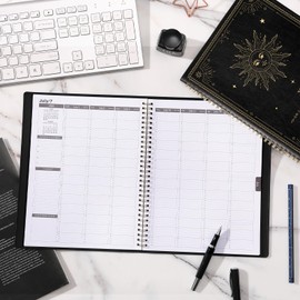 2025 Appointment Book/Planner - Weekly Appointment Book/Planner 2025, Jan 2025 - Dec 2025, 8"x 10", 2025 Daily/Hourly Planner with Tabs, 15-Minute Interval, Flexible Soft Cover - The Sun