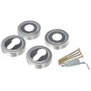 ALPERTEC New York II - R Door Fitting Stainless Steel
