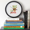 CafePress Bug Zapper 10" Wall Clock for Livingroom, Kitchen, or