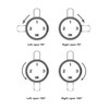 Cabinet Lock Versatile Smart Touch Screen High Security Electronic Password