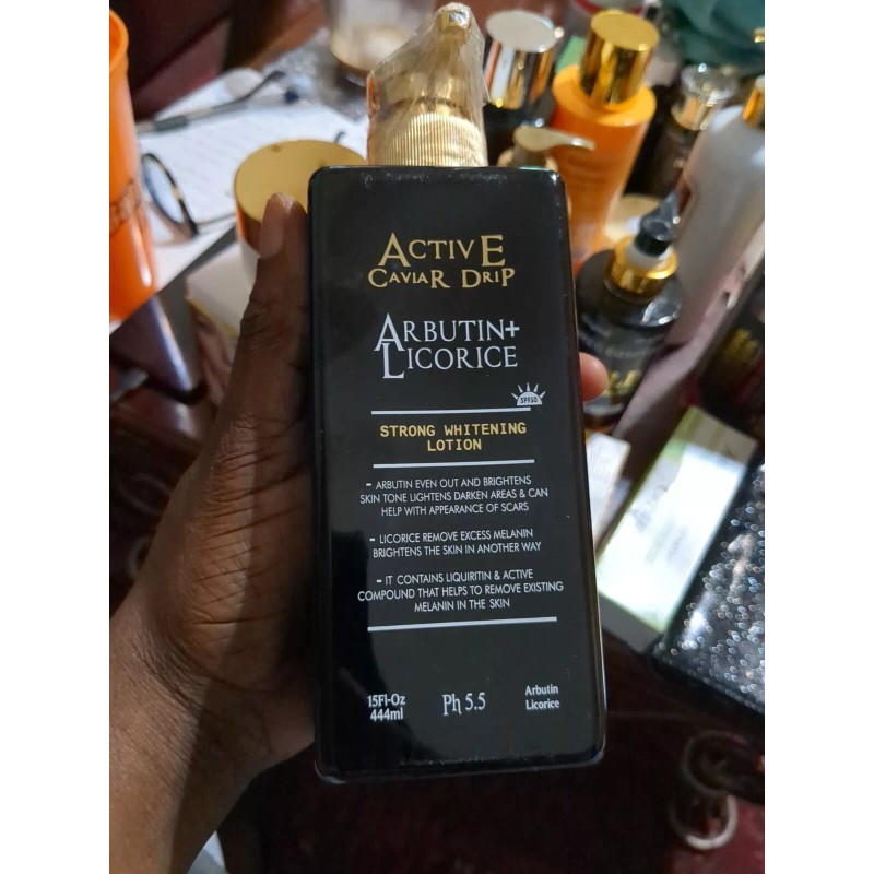 CAVIAR Active Caviar Drip Arbutin + Licorice Strong Whitening Lotion