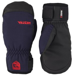 Hestra Ferox Primaloft Junior Mitt (Youth 4-13yrs) I Waterproof, Insulated Mitten, Skiing, Snowboarding & Playing in The Snow - Navy - 4