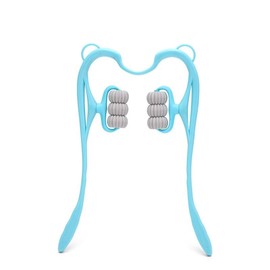 Cervical Massager, Manual Neck Clamping and Unblocking Tool, Multifunctional Roller Kneading Shoulder and Neck Massager