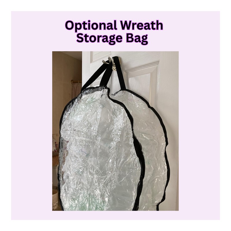 Spring Wreath, Luxury Handmade - Pastel Spring with Daisies” Front