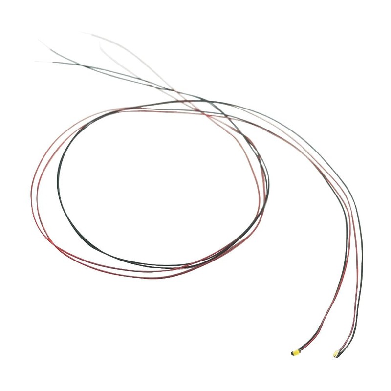 Vrabocry 20pcs Prewired 0805 Orange Surface Mounted Devices LED Light