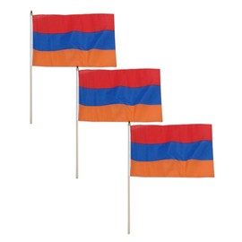 Online Stores Armenia Flag 12 x 18 inch - 3 PK
