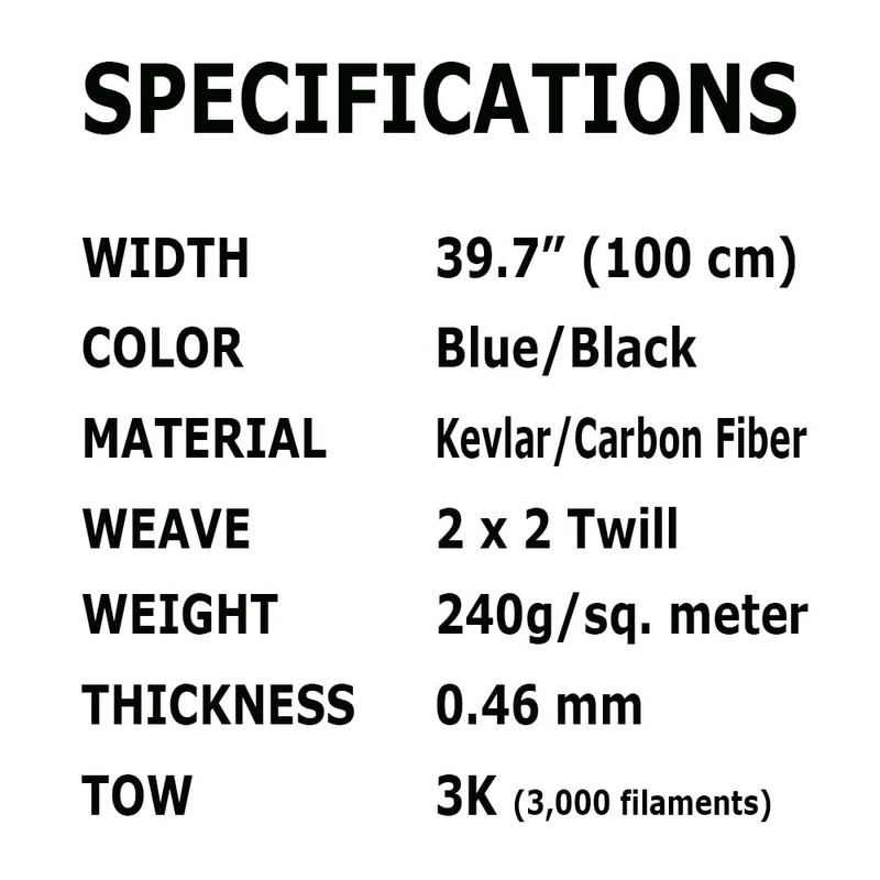 KARBXON - 5 ft x 1 Meter Wide (39.8 in)
