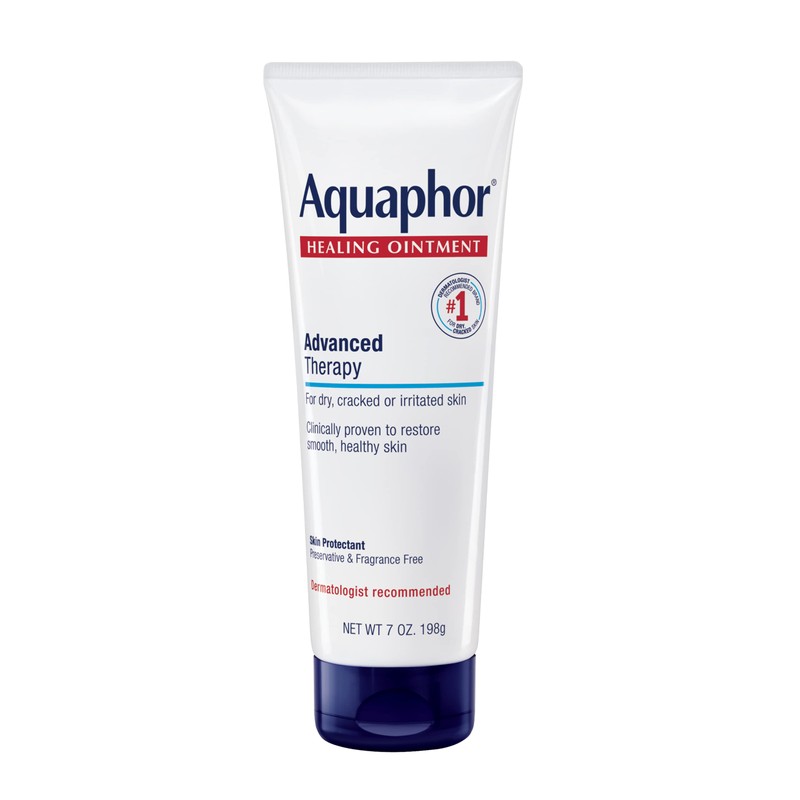 Aquaphor Healing Ointment for Dry/Cracked/Irritated Skin Protectant, 7 Ounce