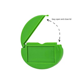 Marketing Holders Vehicle Business Card Holder Display Car Box Outdoor Double Sided Tape Holds 3.5" x 2" Cards Take One Caddie Advertisement Realtors Promotions Green Plastic