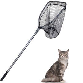 Catch Pole Net with Telescopic Handle,Animal Catcher Net for Cat,Rabbit,Chicken,Duck,Goose,Fish,Racoon,and Other Poultry Wildlife