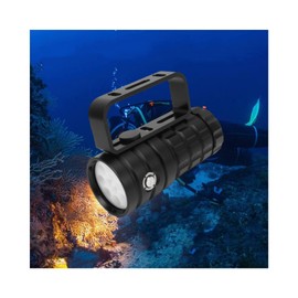 Topyond Diving Torch Underwater Diving Light Super Bright Waterproof Torch 18000LM Aluminium Alloy IPX8 Waterproof Underwater Diving Lamp Accessories for Diving Equipment