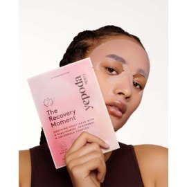 YEPODA - THE RECOVERY MOMENT - Single Cloth Mask - Soothing and Regenerating Cloth Mask with Niacinamide, Panthenol and Calendula (25 ml)