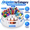 360° Rotating Desk Organizer for Office & School – 7
