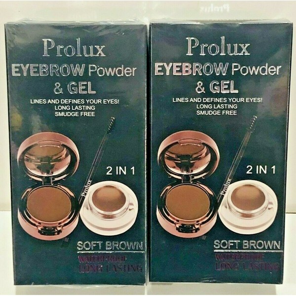 PROLUX EYEBROW POWDER & GEL LINES AND DEFINES YOUR EYES