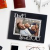 LASODY "Dad I Love You Expressions Sentiment Picture Frame, 4x6
