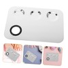 VICASKY Makeup Mixing Plate Durable Foundation Mixing Tray for Easy