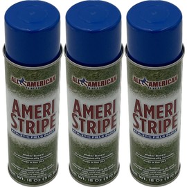 Ameri-Stripe Royal Athletic Field Paint - (3) Three Can Pack 18 oz. of Paint per Can