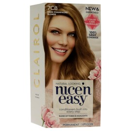 Clairol Nice 'n Easy Permanent Hair Color 7CB Dark Champagne Blonde