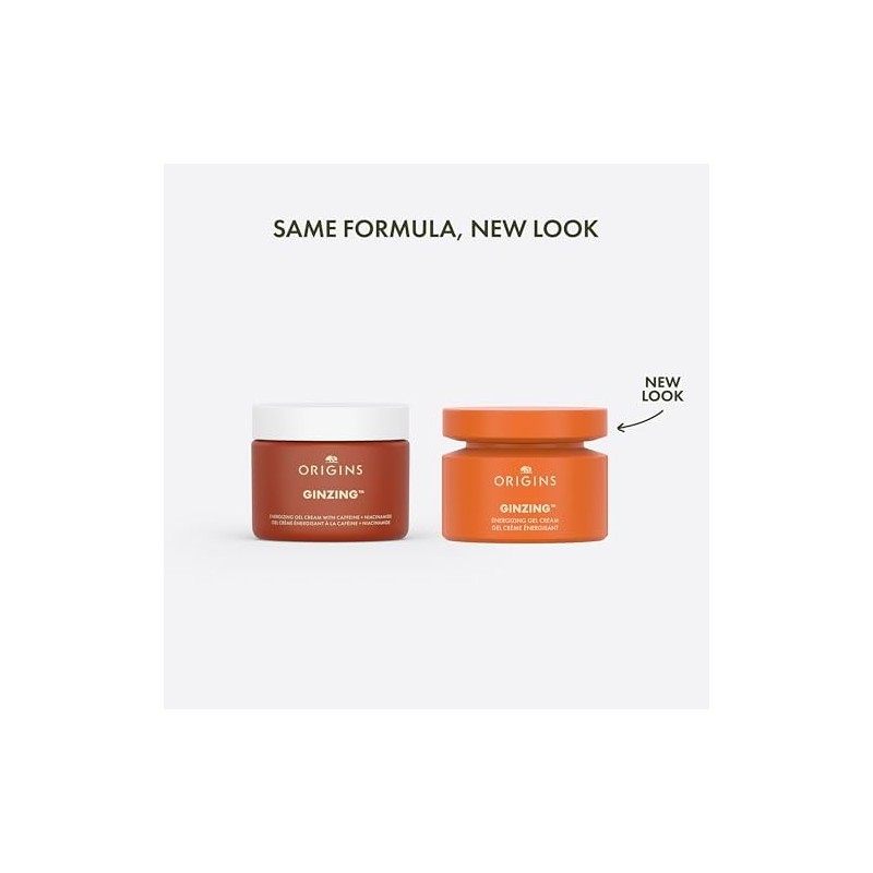 Ginzing Energizing Gel Cream with Caffeine Plus Niacinamide by Origins