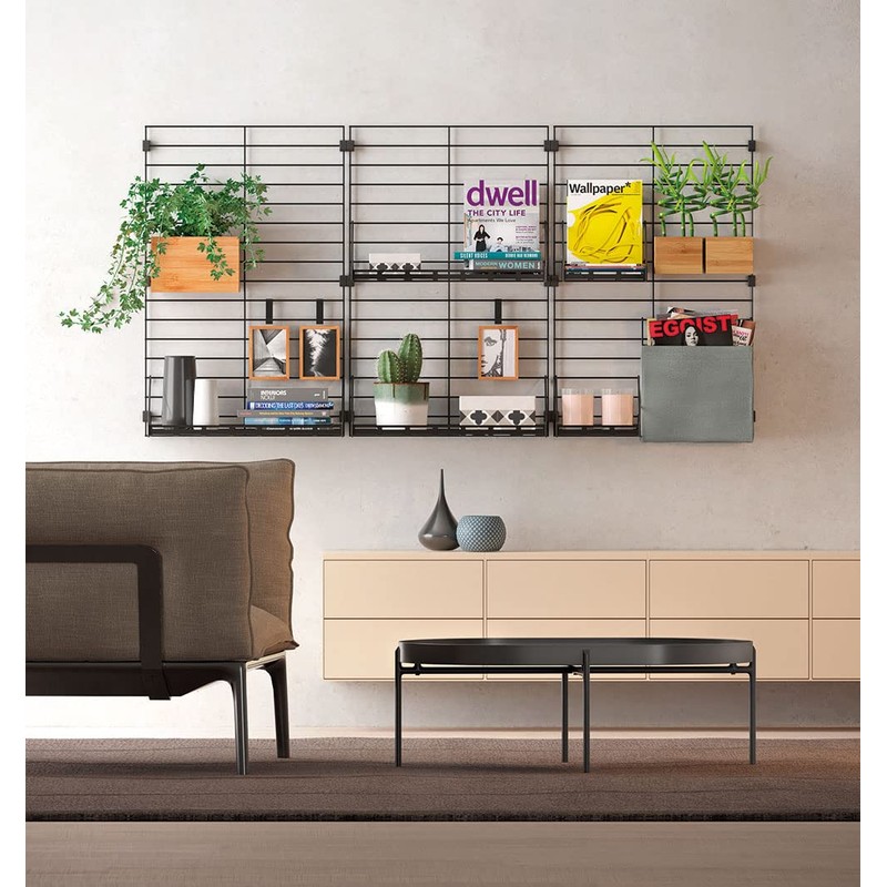 Metaltex Textile Bag, Cotton, Grey, 24x9x21 cm