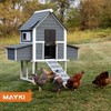MAYKI Automatic Chicken Coop Door Solar Powered, Accessories Extra-Large with