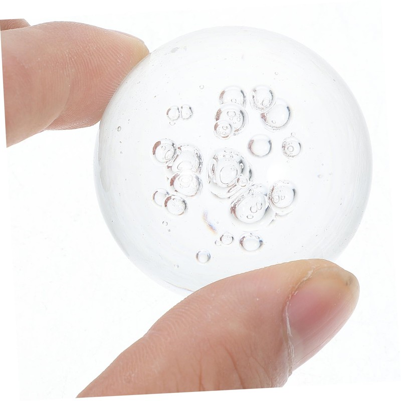 Levemolo Crystal Glass 2pcs Decorative for Fountains Fish Tanks and