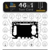Bascuda® Multi Tool Card Size Gadget Wallet Set | 46
