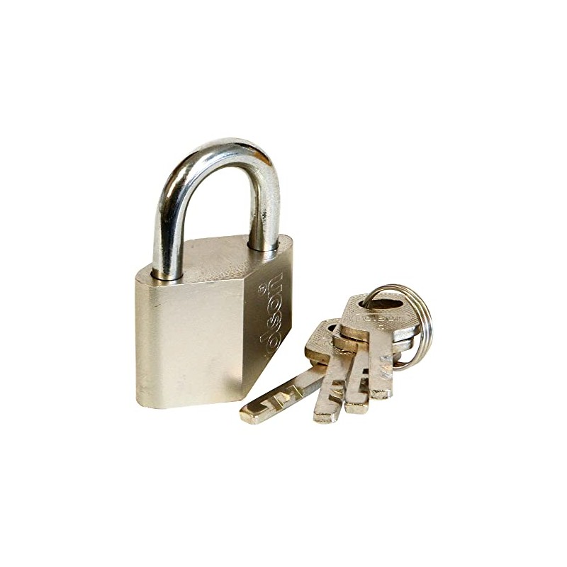 Rolson 66531 40 mm Solid Steel Padlock