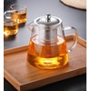 Glass Teapot with Infuser Tea Pot 32oz/43oz Tea Kettle Stovetop