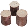 Wood Stakes Cylindrical Pine Log DIY Painting Material Flower Pot