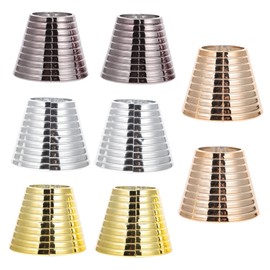 IWOWHERO 8pcs Spiral Ponytail Hair Clips Metal Look Hair Barrette for Party Wedding Daily Styling