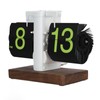 Digital Flip Clock 12h Single Sided Large Numbers Automatic Retro