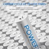 POWEROWL AAA Rechargeable Batteries, High Capacity Triple A Batteries 1000mAh