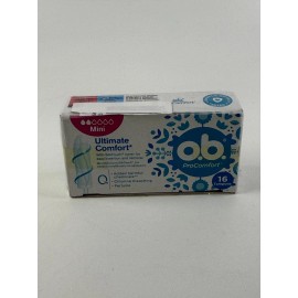 OB O.B. ProComfort Mini Tampons, Pack of  2 X 16 Units