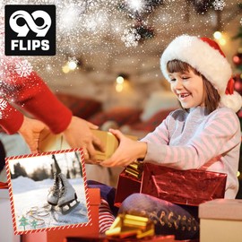 99FLIPS Knee Pads Children's Inline Skates – Protector Set Children [6] – Protectors Children's Inline Pads Children – Protectors Inline Skates Children – Size S/M Rainbow – Knee Pads Children