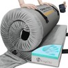 KingChii CertiPUR-US Memory Foam Camping Mattress, Portable Roll Up Travel