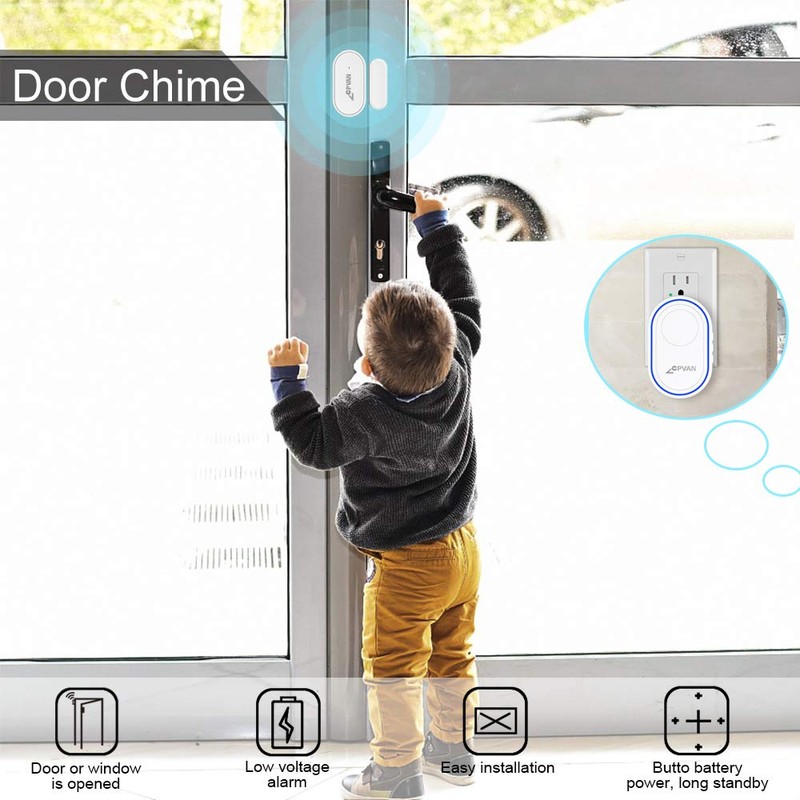 CPVAN Door/Window Contact Sensor only for CP7 / CP8 alarm