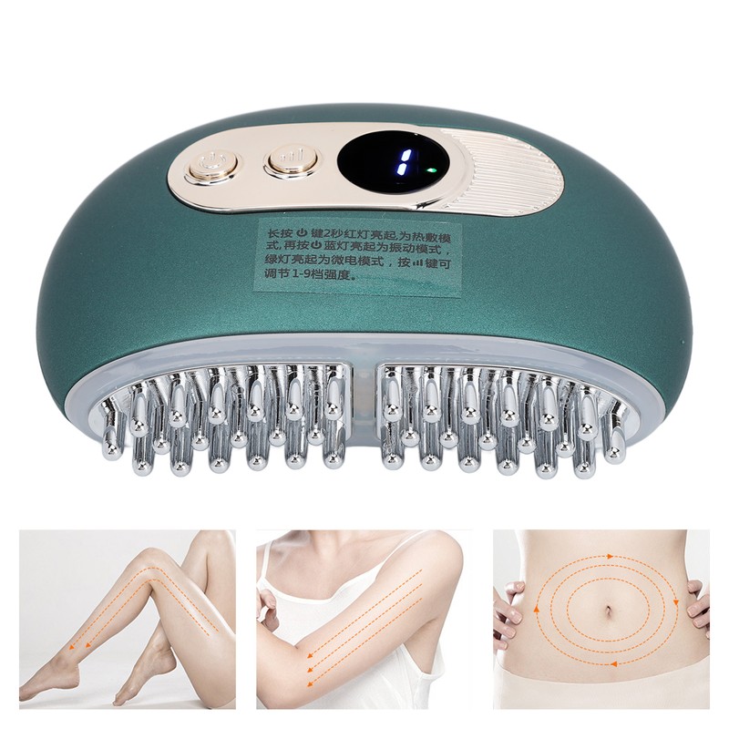 Back Massager TENS Pulse Massage Brush Skin Muscle Relief High