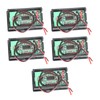 Artudatech 5pcs Dc5-120V 0.56" 2-Wire Digital Display Panel Voltmeter Volt