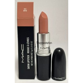 MAC Satin Lipstick Shade 814 MYTH Full Size 3g (Original Formula) New With Box