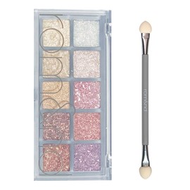rom&nd Better Zan Palette #00 Light & Glitter Garden Eyeshadow, 0.3 oz (7.5 g) (x1)