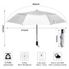 HEXSOLID 46inch UPF 50+ Sun Umbrella UV Protection UV Parasol