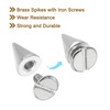 sourcing map 16 Sets Spikes and Studs Kit, 7mm Cone