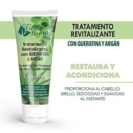 Primer Fusion Herbal Tratamiento Revitalizante con queratina y argan 250 ml